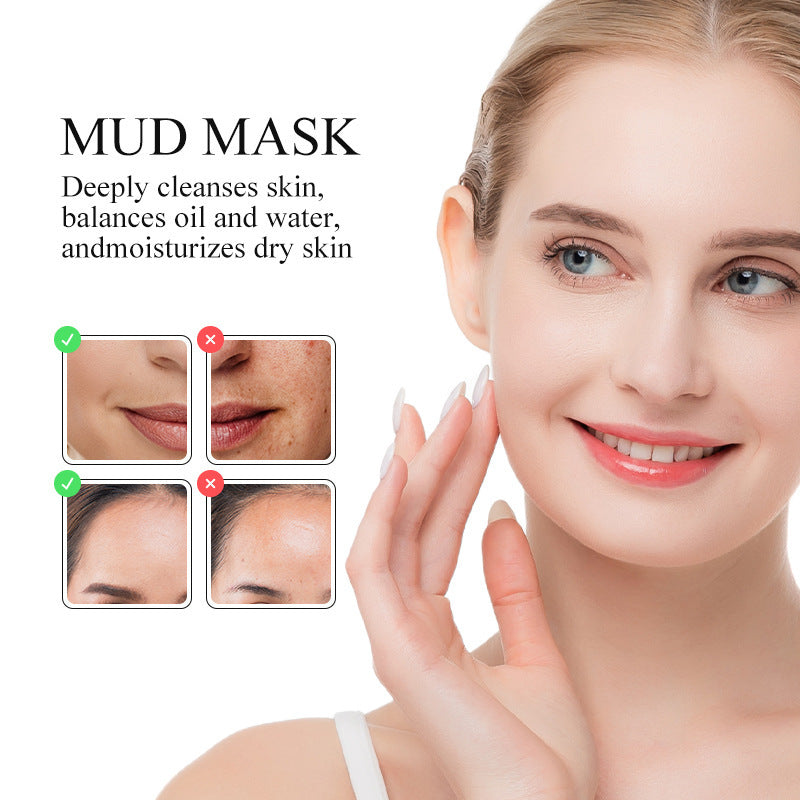 Volcanic Mud Mask for Deep Pore Cleansing and Moisturizing