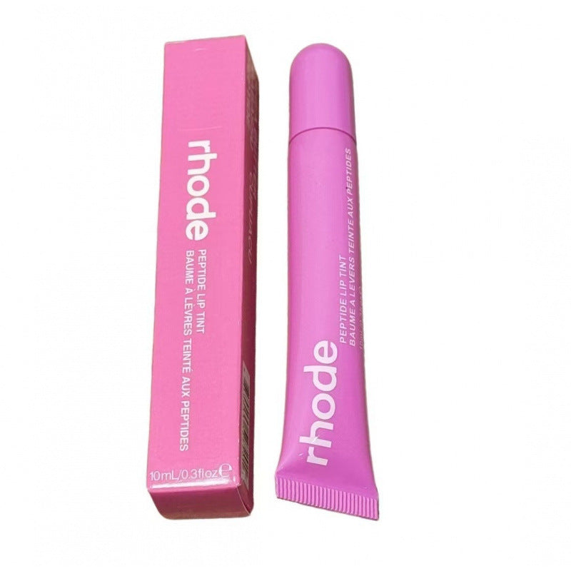 Moisturizing tinted lip gloss and lipstick
